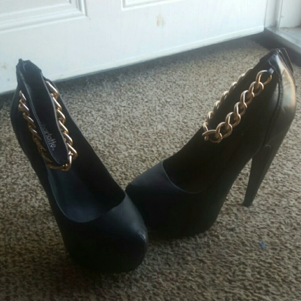 Black heels